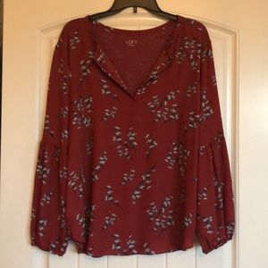 Floral boho top from Loft L
